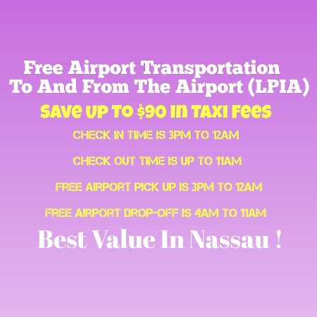 Bell At The Airport Suites Adults Only - Free Airport Transportation Nassau Luaran gambar